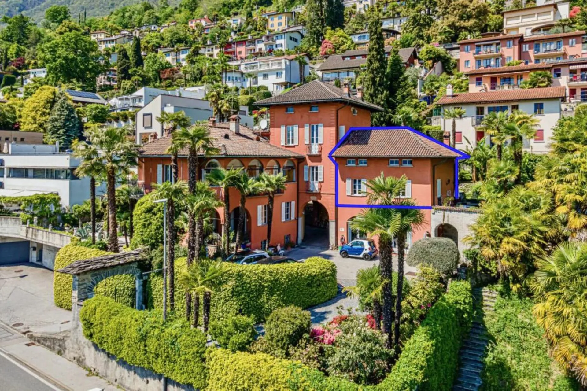 Duplexwohnung mit 3½ Zimmern in historischer Villa