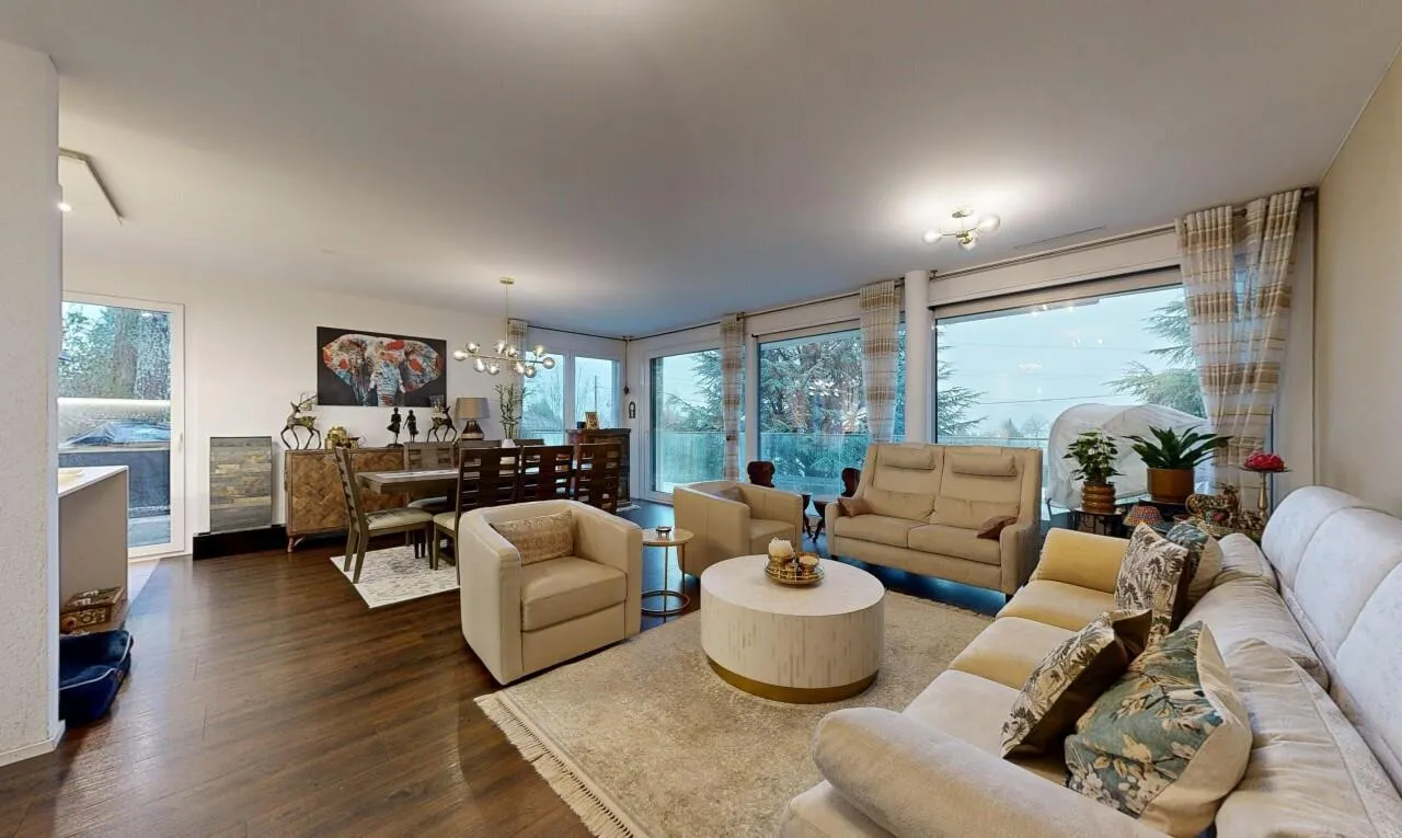Superbe maison mitoyenne de 5.5 pcs au calme absolu au Mont/Lausanne