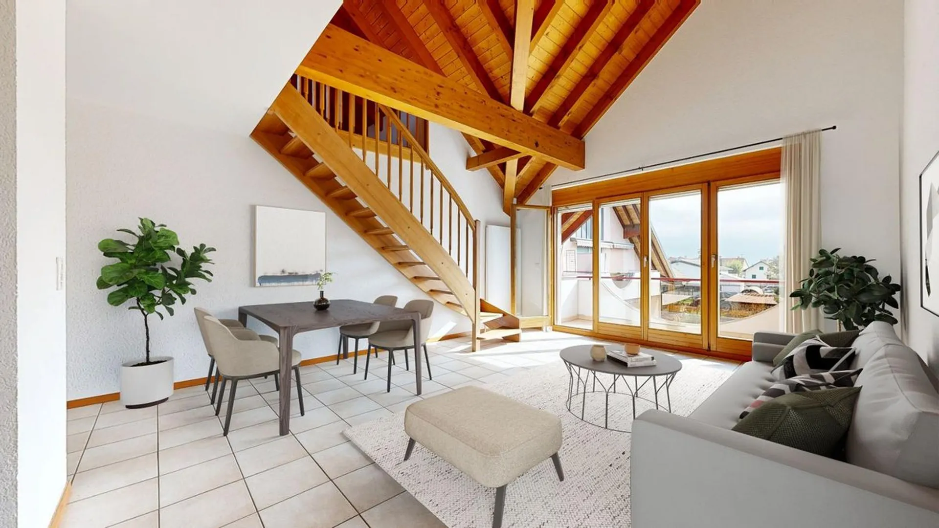 Spacieux Duplex de 4,5 pièces
