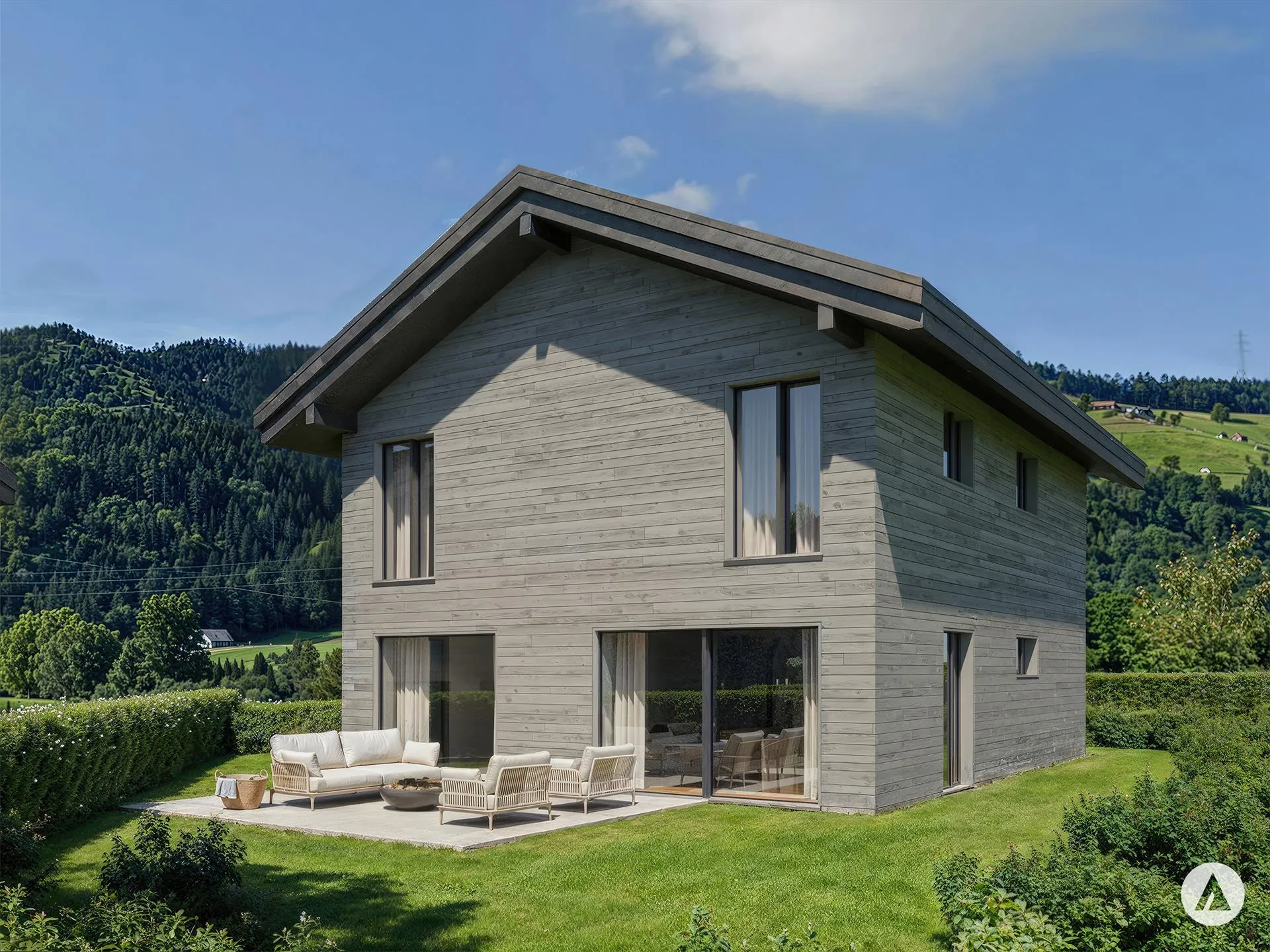Neubau mit Herz fürs Landleben