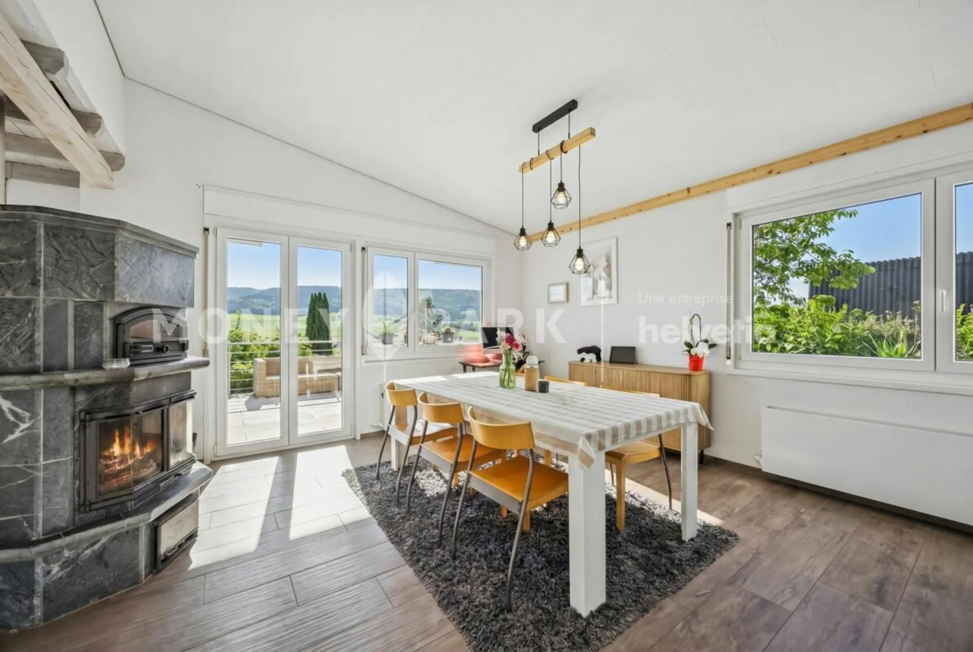 Maison individuelle de 5.5 pièces offrant une magnifique vue à Fontenais