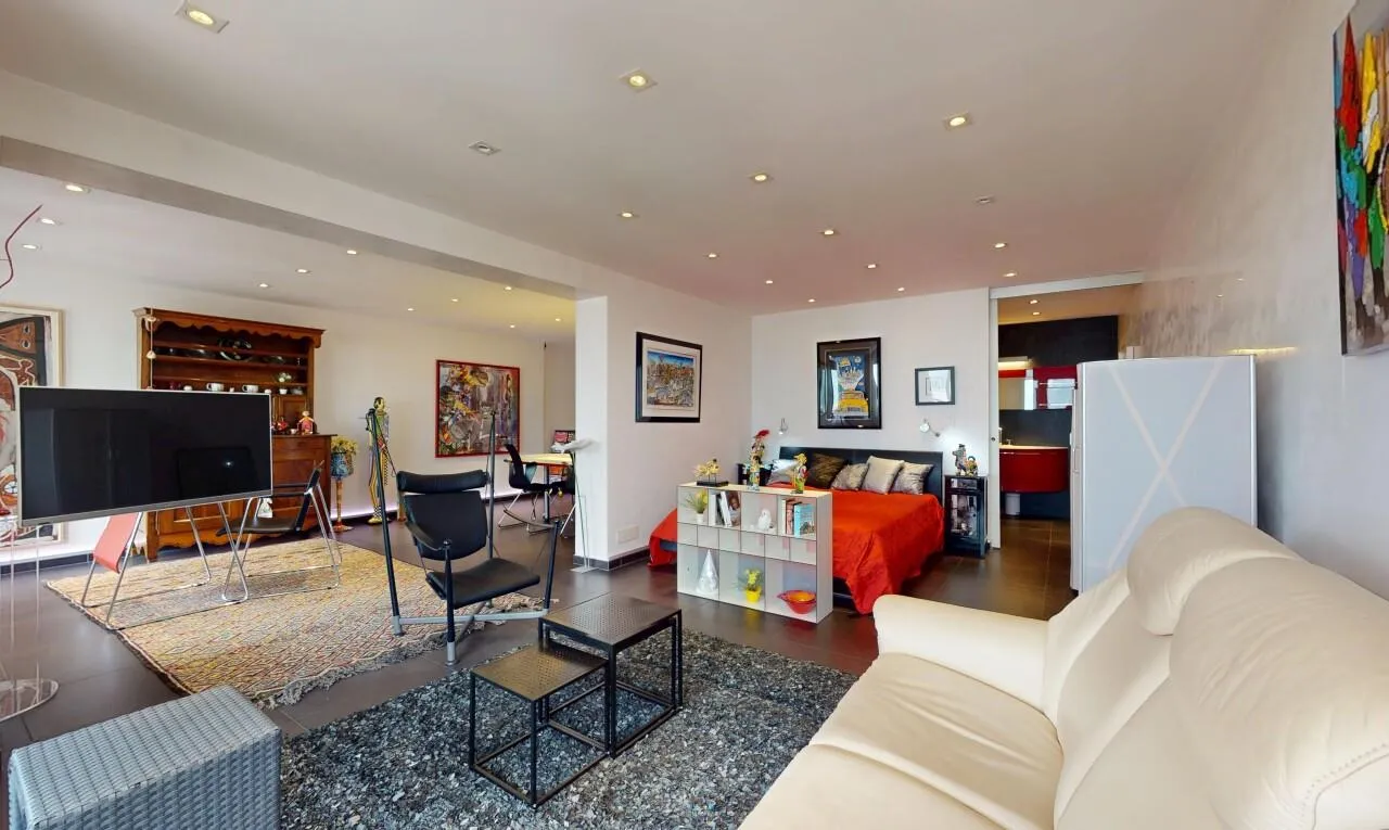 Appartement entièrement rénové plein centre Champéry, vue panoramique