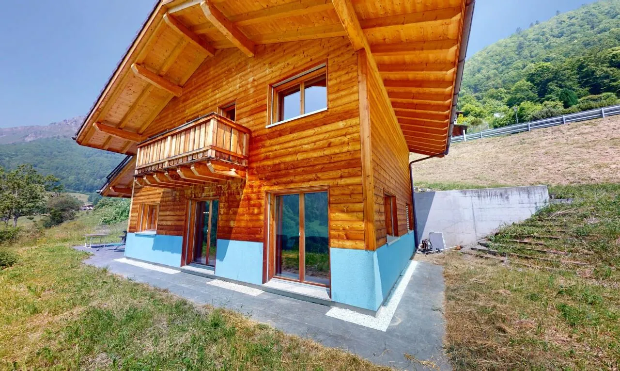 Chalet spacieux à 10 min de Vouvry, en pleine nature
