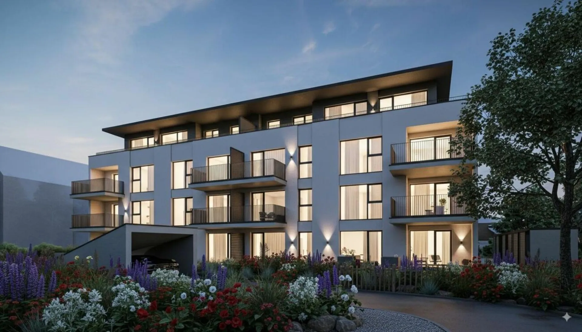 Moderne 4.5-Zimmer-Attikawohnung mit grosser Terrasse - Neubau in Niederbipp