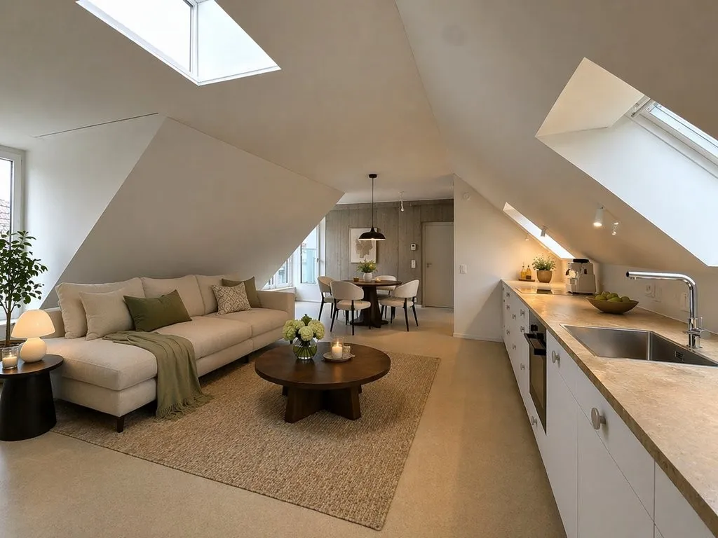Urbanes Wohnen im Loft - Mitten in der Stadt