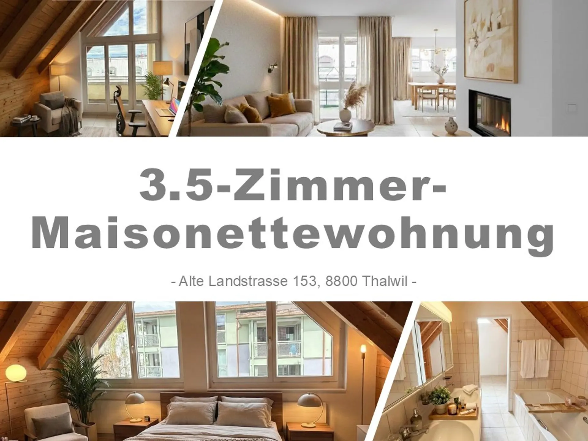 3.5-Zimmer-Maisonette-Wohnung an zentraler Lage