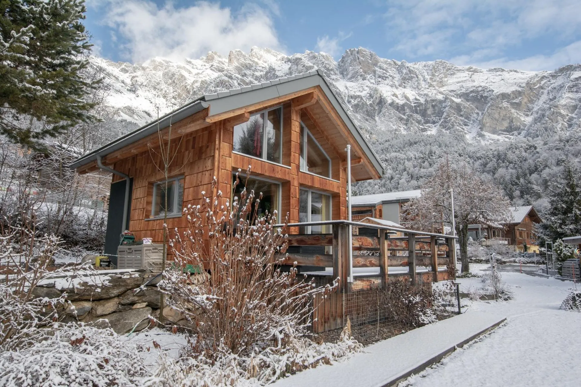 Charmant chalet individuel aux Vérines à Chamoson en résidence principale