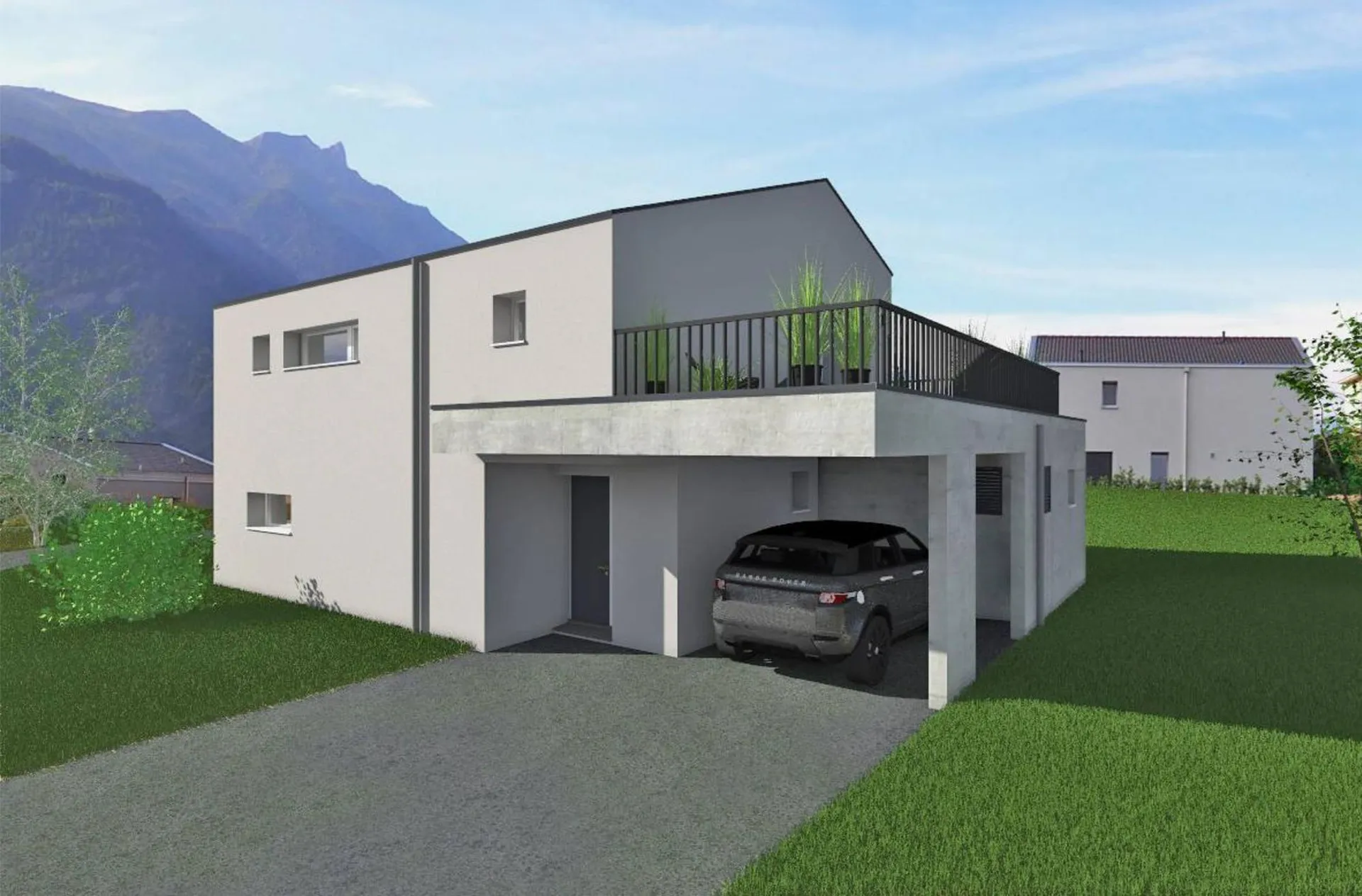 Maison contemporaine de 4.5 pièces - St-Pierre-de-Clages