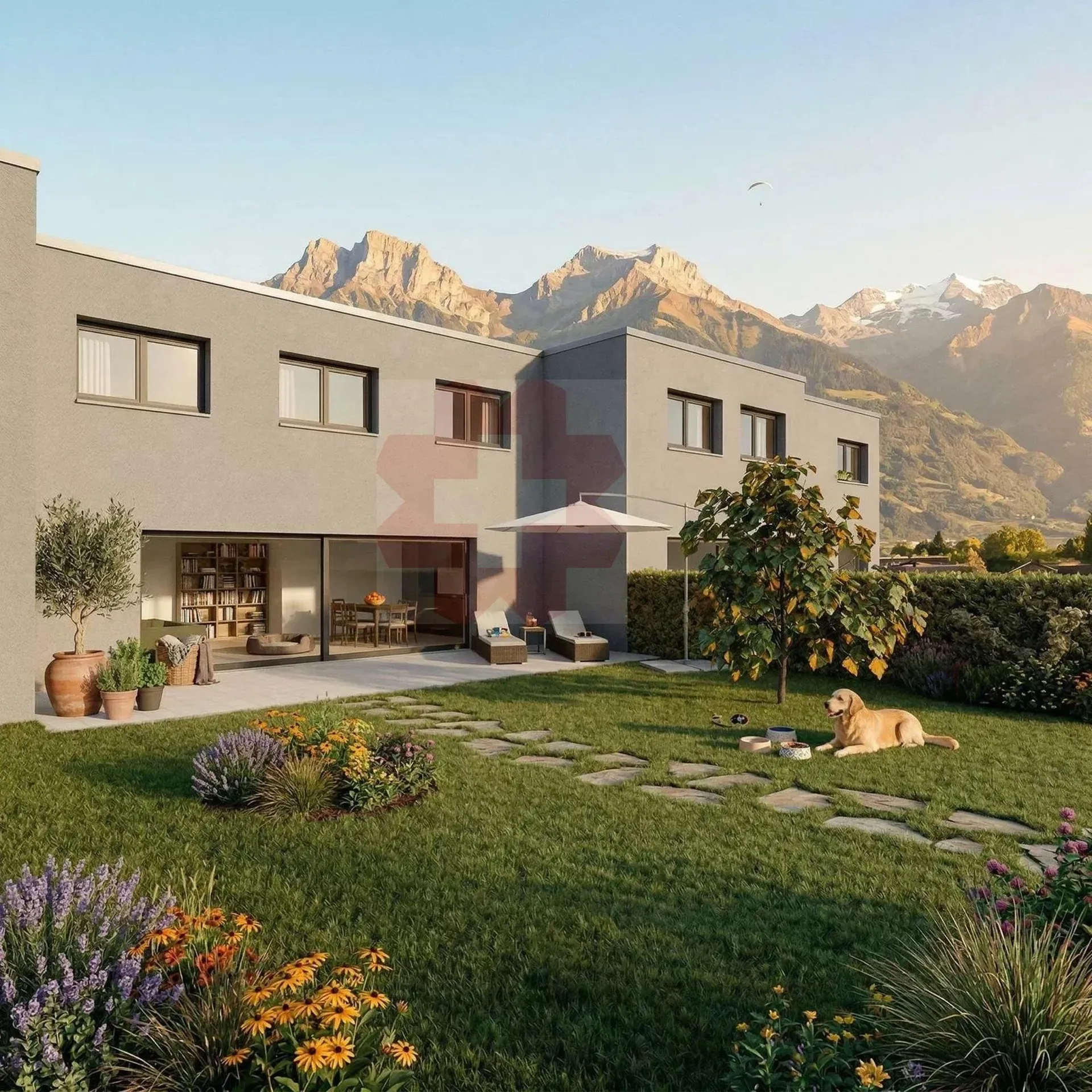 Villa mitoyenne de 5,5 pièces