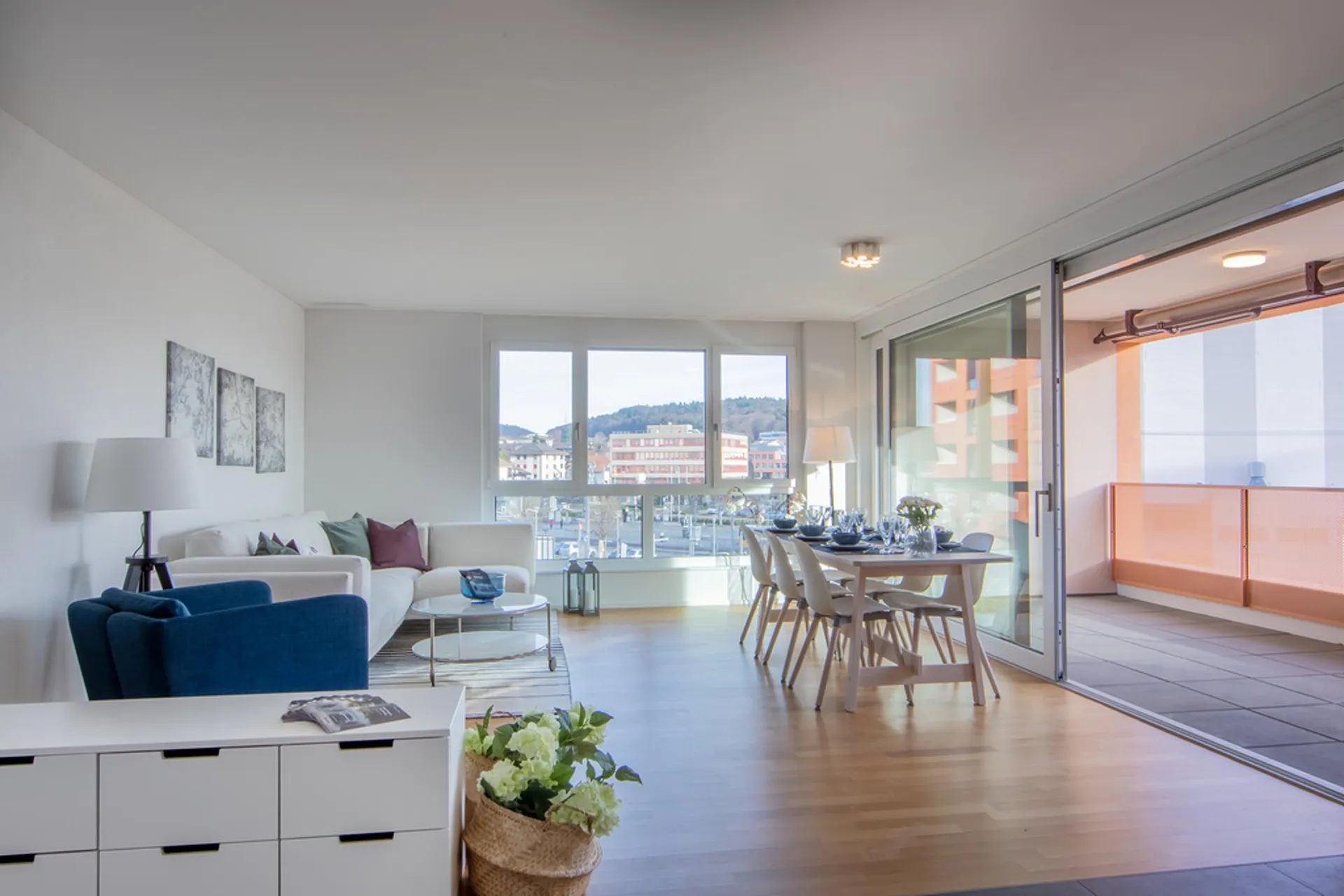 Urbanes Wohnen im DüdingenPlus Quartier