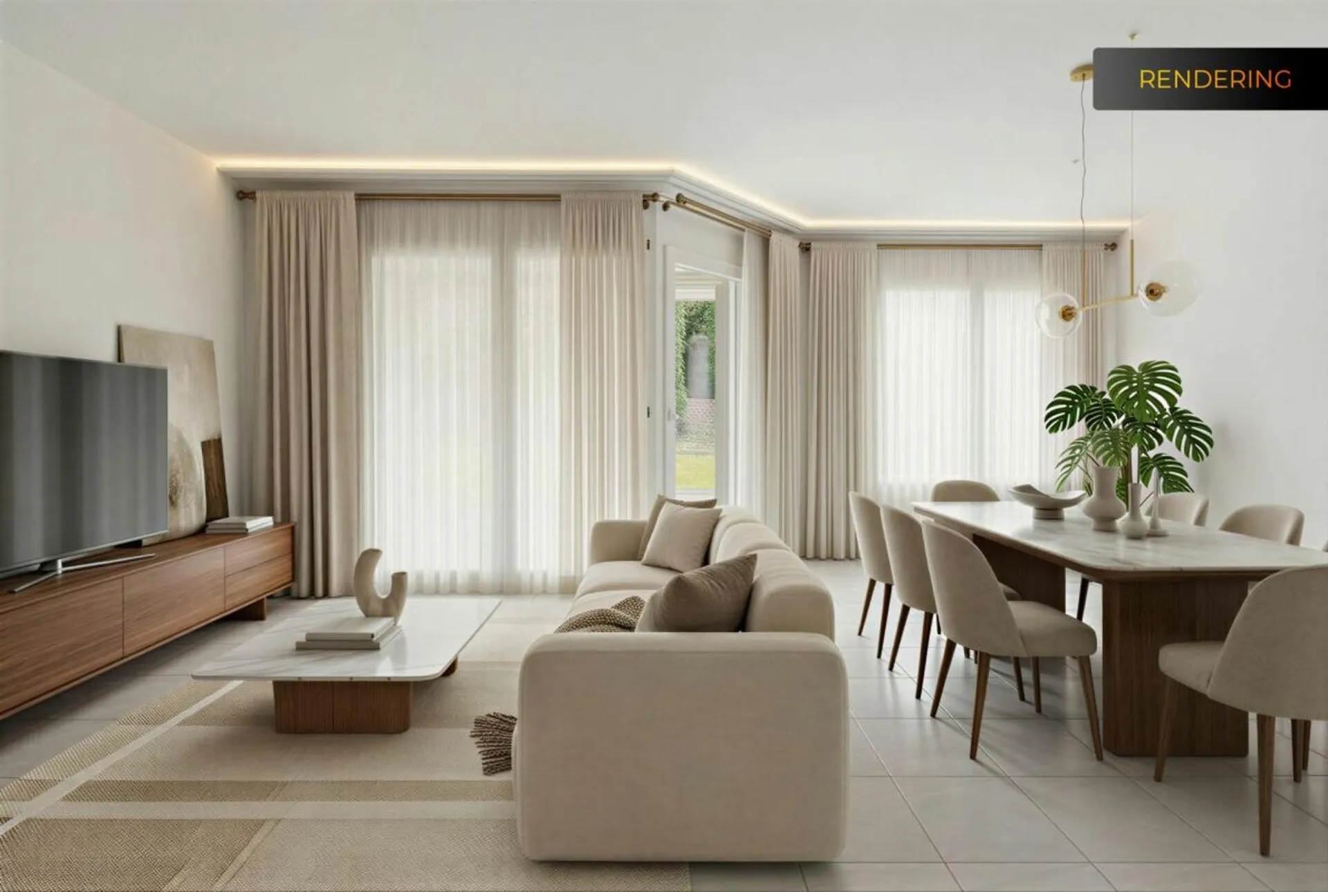 3.5 Zimmer Gartenwohnung in Samstagern