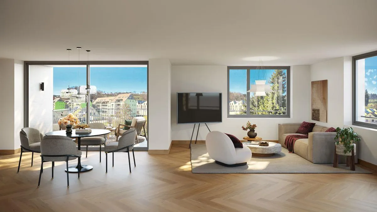Wohnung 3. Exklusive 5½-Zimmer-Wohnung im 1. OG.