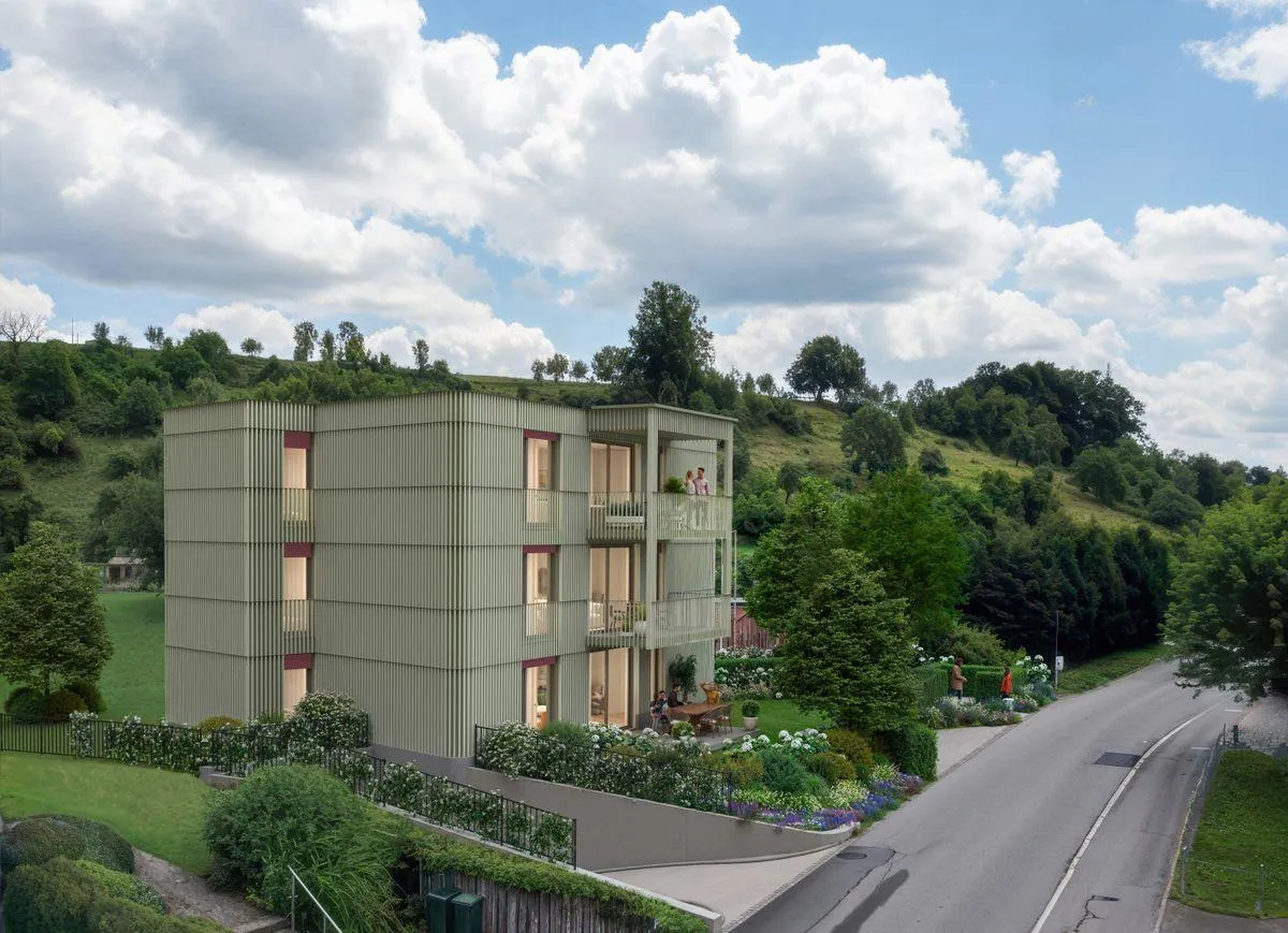 Die noch letzte verfügbare 4.5 Z. Etagenwohnung mit guter Seesicht