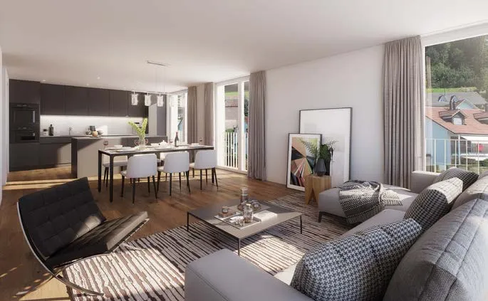 Jetzt wieder verfügbar! - 3.5-Zimmer-Wohnung am Schleufenberg