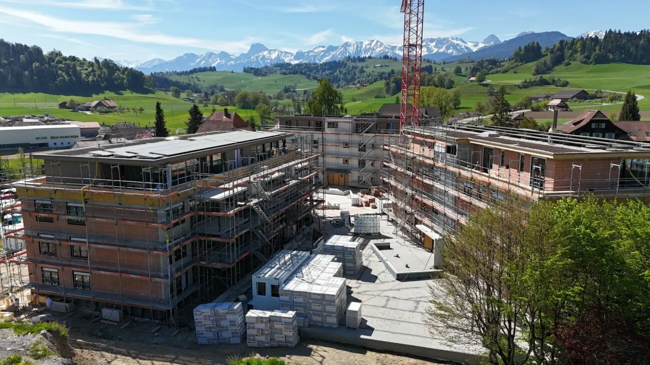 Gartenwohnung Neubauprojekt Gurnigelstrasse Riggisberg