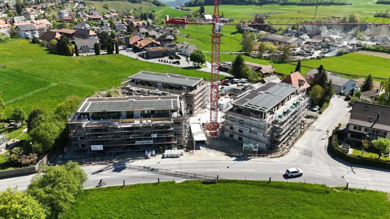 Attikawohnung Neubauprojekt Gurnigelstrasse Riggisberg
