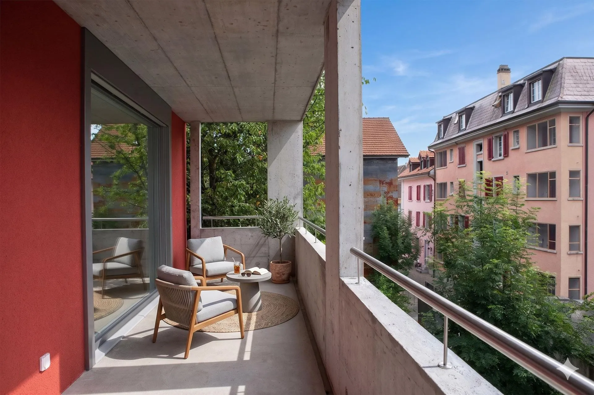 4.5-Zimmer-Eigentumswohnung mit Balkon und Einstellplatz in Biel