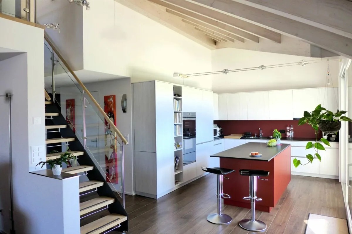 4 1/2 Zimmer Dachwohnung mit Galerie