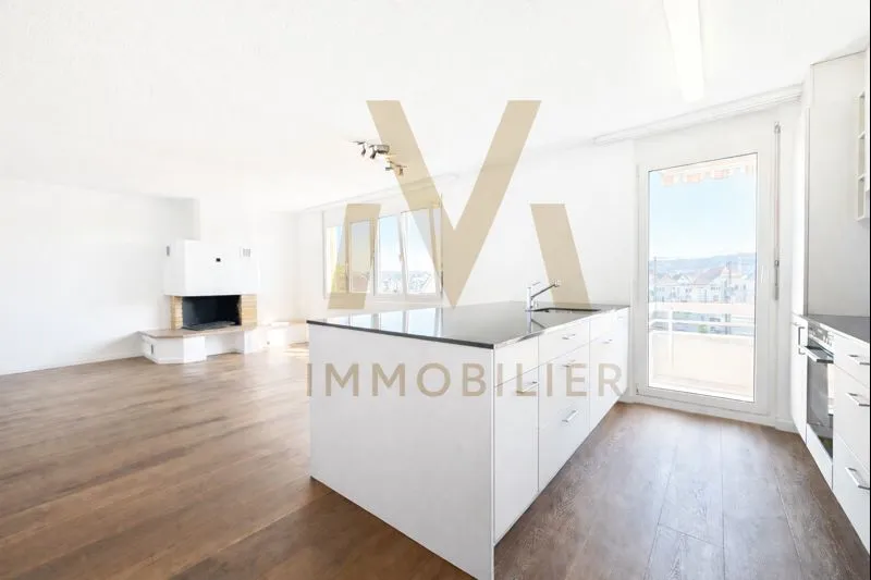 2.5 pièces moderne avec balcon et ensoleillement optimal