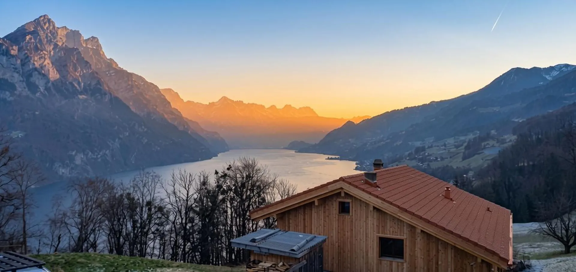 Charmantes Einfamilienhaus mit Seeblick in Filzbach