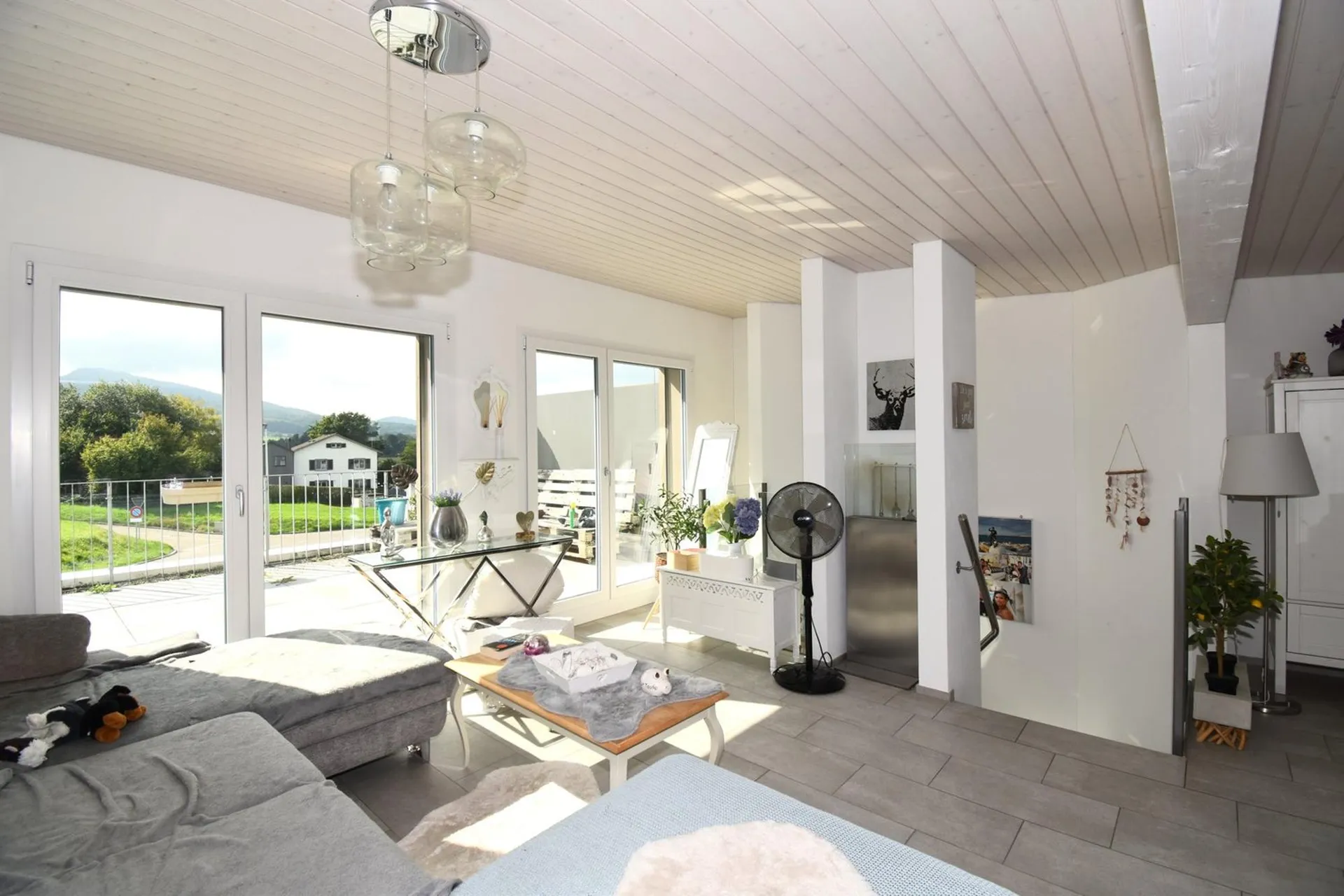 Modernes Doppel-Einfamilienhaus mit Weitblick und grosser Terrasse in Rodersdorf SO