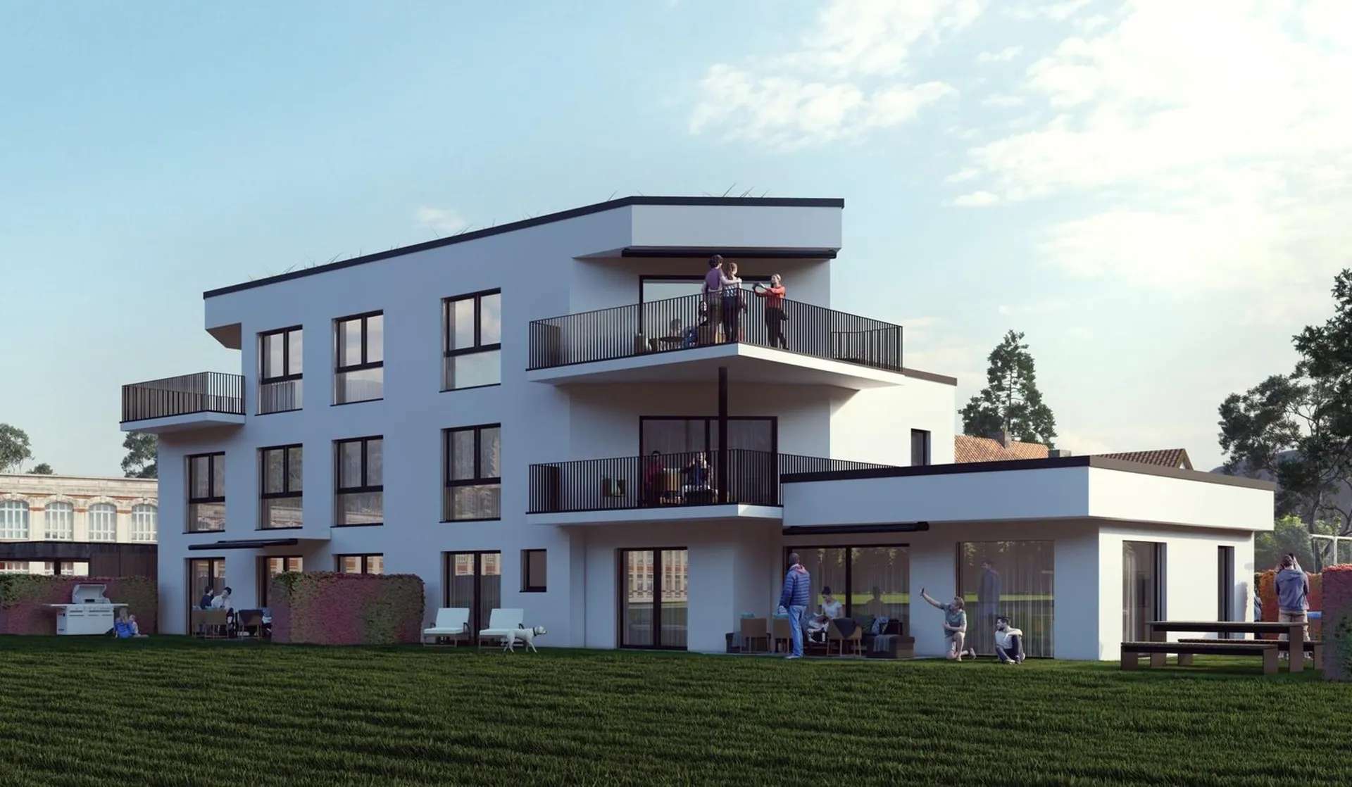 Moderne 4.5-Zimmer-Wohnung im steuergünstigen Däniken an exklusiver Lage