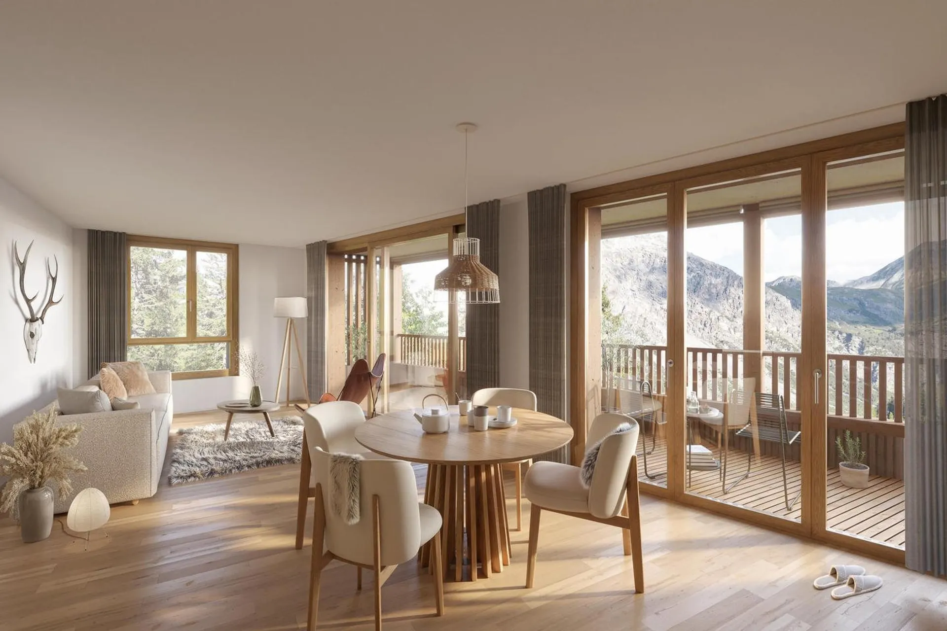 3.5 Zimmer Ferienwohnung (Zweitwohnung) im Haus 3, Pradella Park