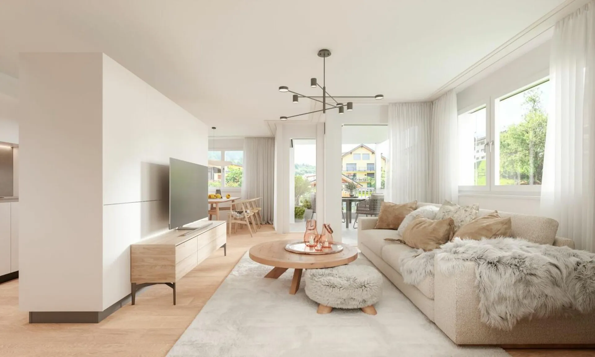 "Baustart erfolgt" - 4.5 Zimmer Zweitwohnung Neubau Projekt Witi