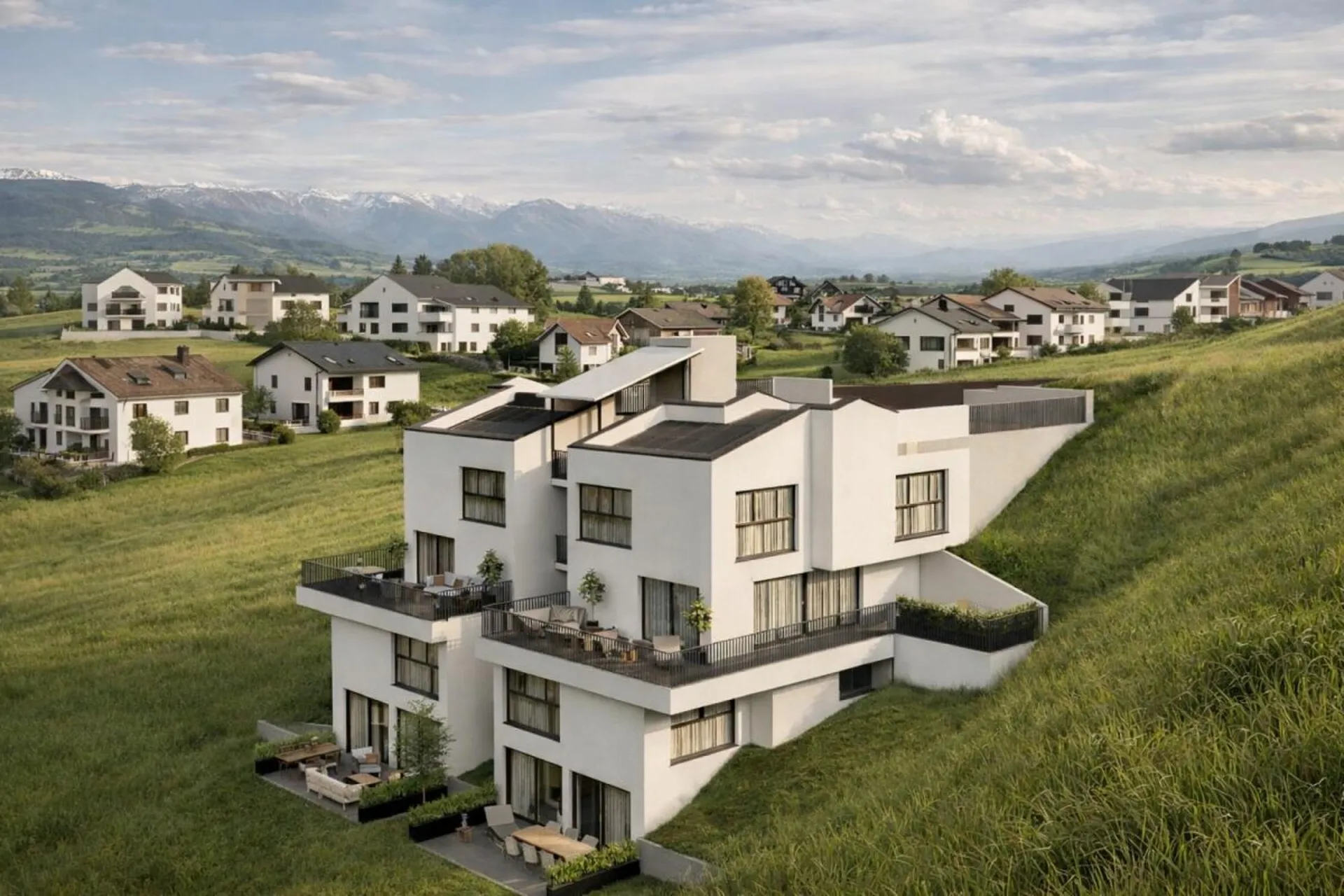 4 villas duplex