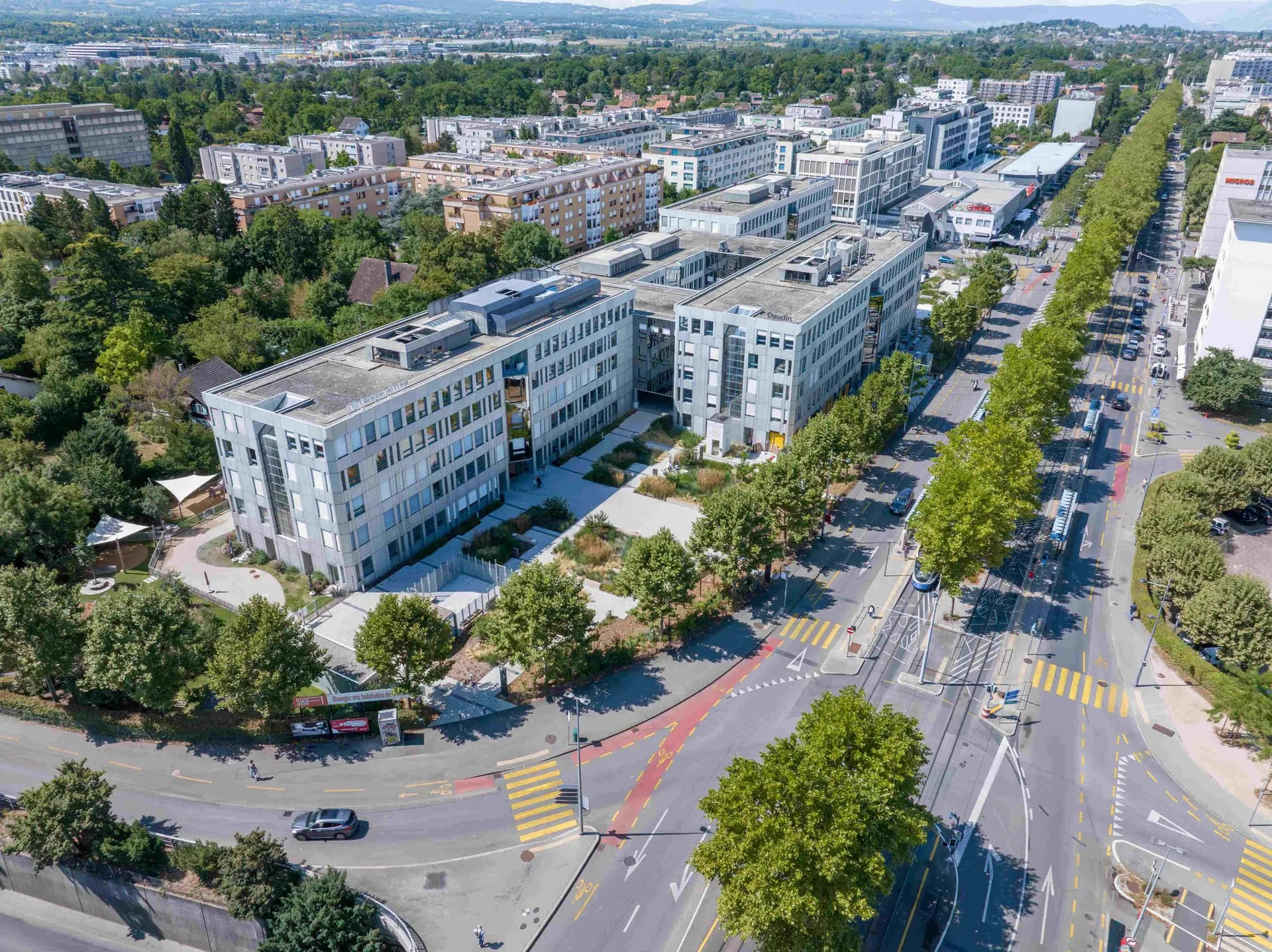Bureaux à louer au coeur d'un environnement unique à Lancy