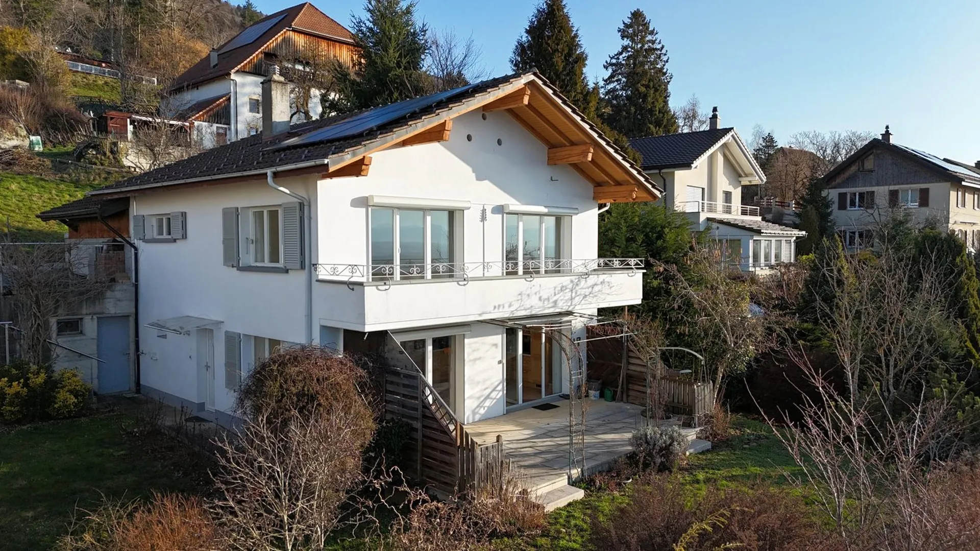 Villa spacieuse de 3,5 pièces avec vue imprenable à Villars-Burquin