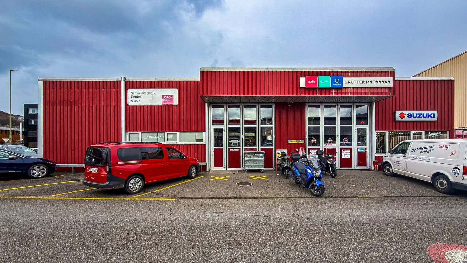 Gewerbefläche mit Werkstatt, Lager & Büro - Sissach BL