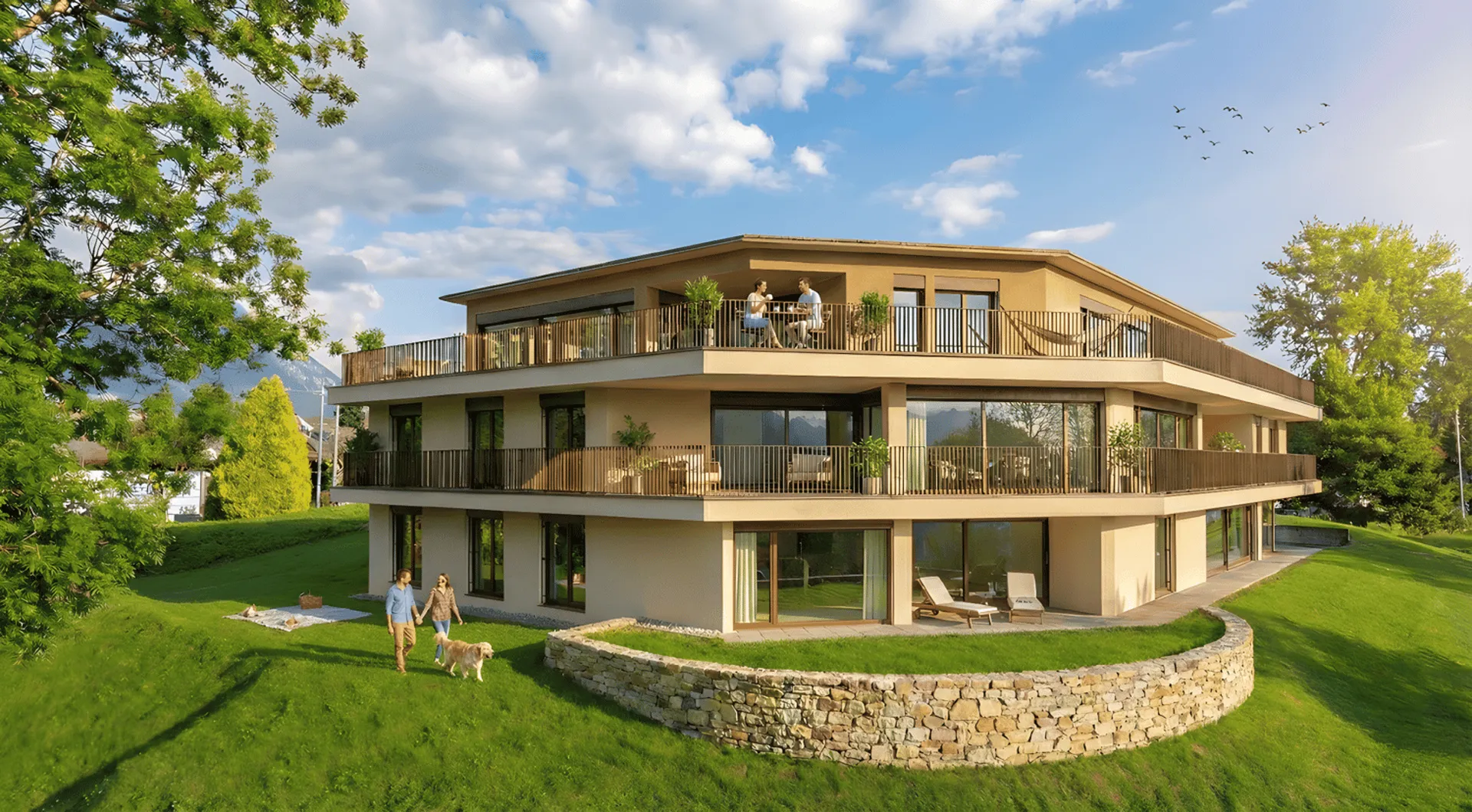 Baubewilligt: Exklusive 3.5-Zimmer Attikawohnung in Bellach – 111 m² mit Weitblick