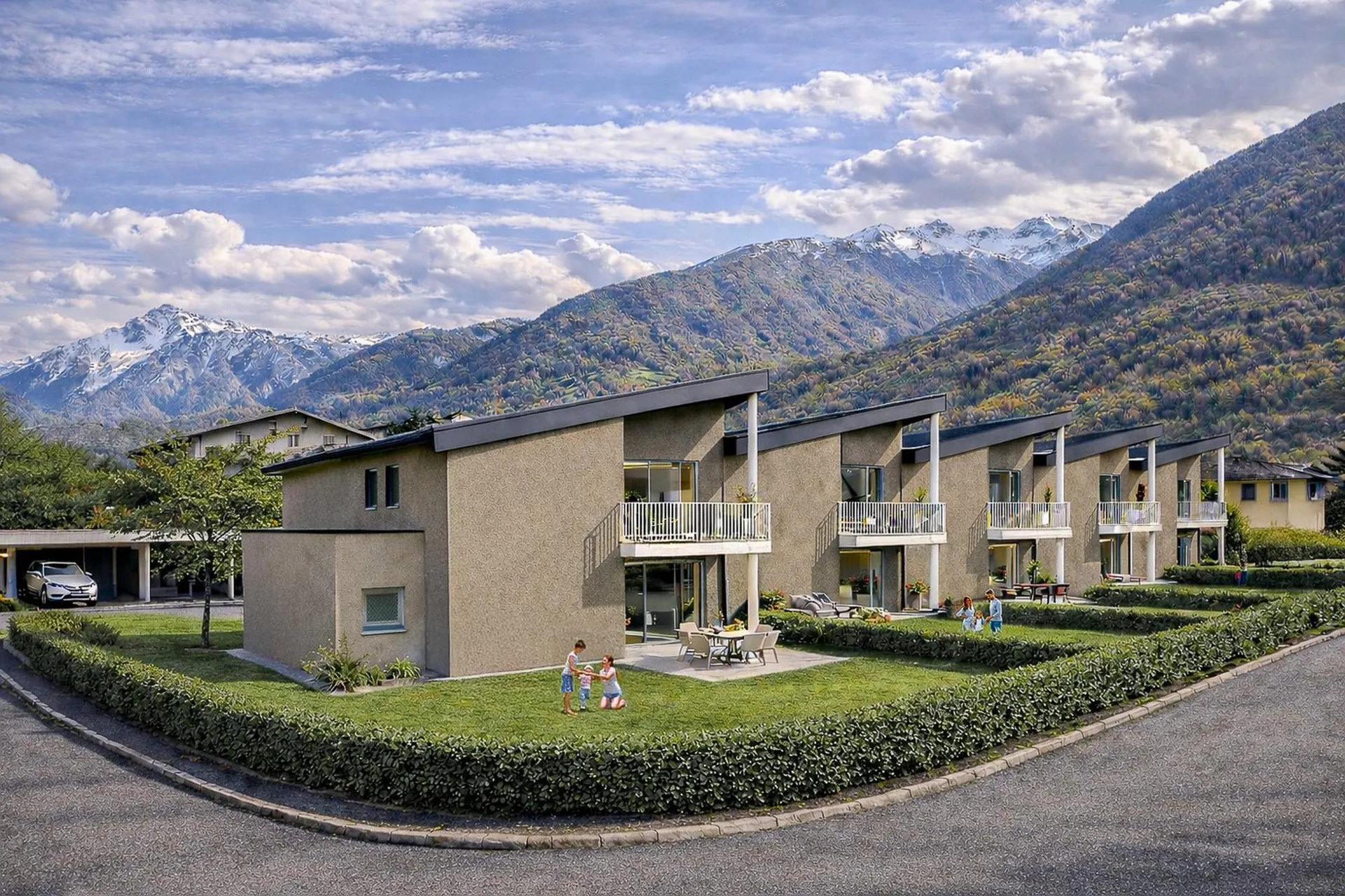 3.5 avec entrée indépendante – jardin privatif ou attique lumineux