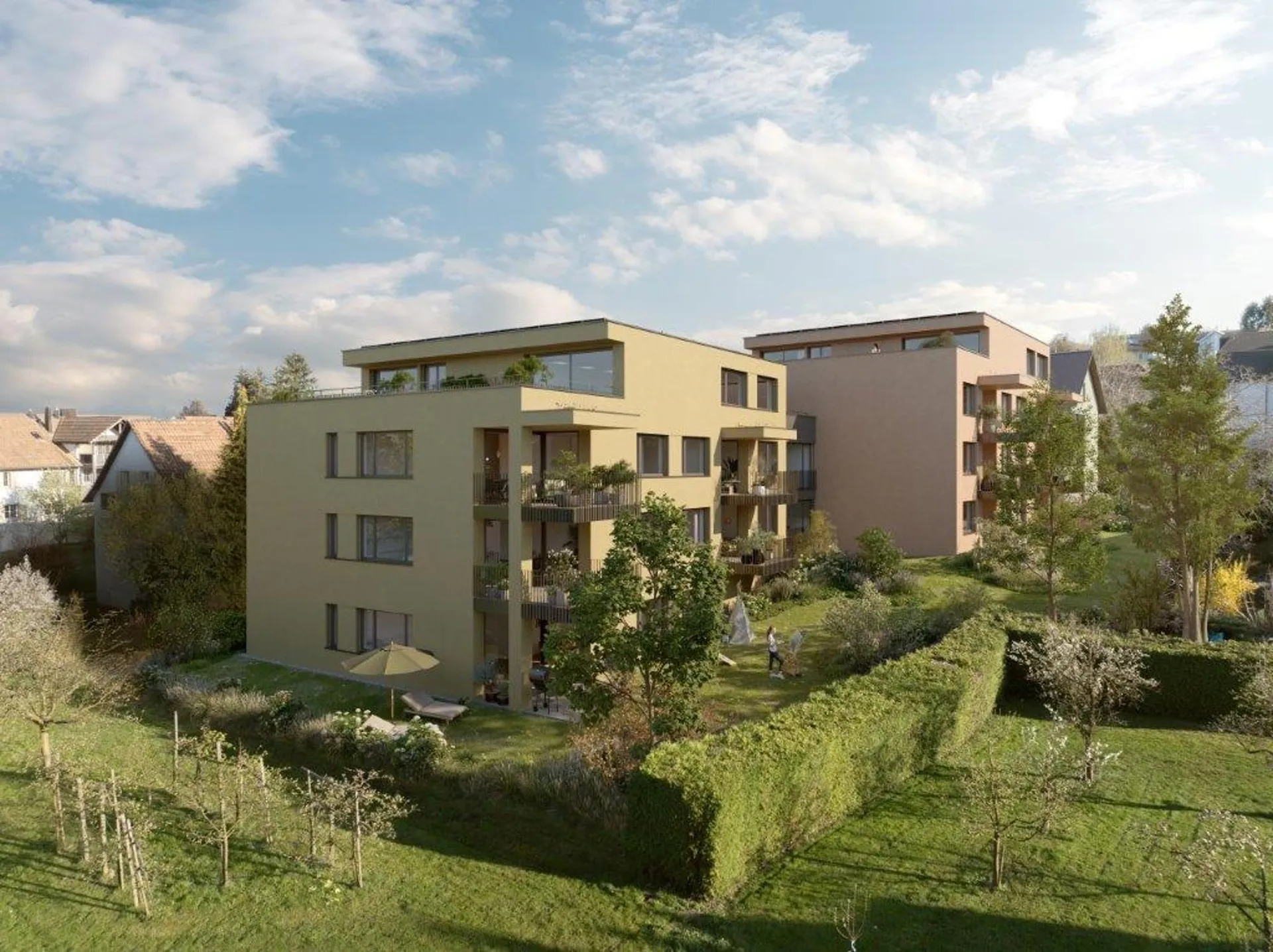 NEUBAUPROJEKT KURIBA, ROMANSHORNERSTRASSE 81, 8280 KREUZLINGEN, 19 EIGENTUMSWOHNUNGEN