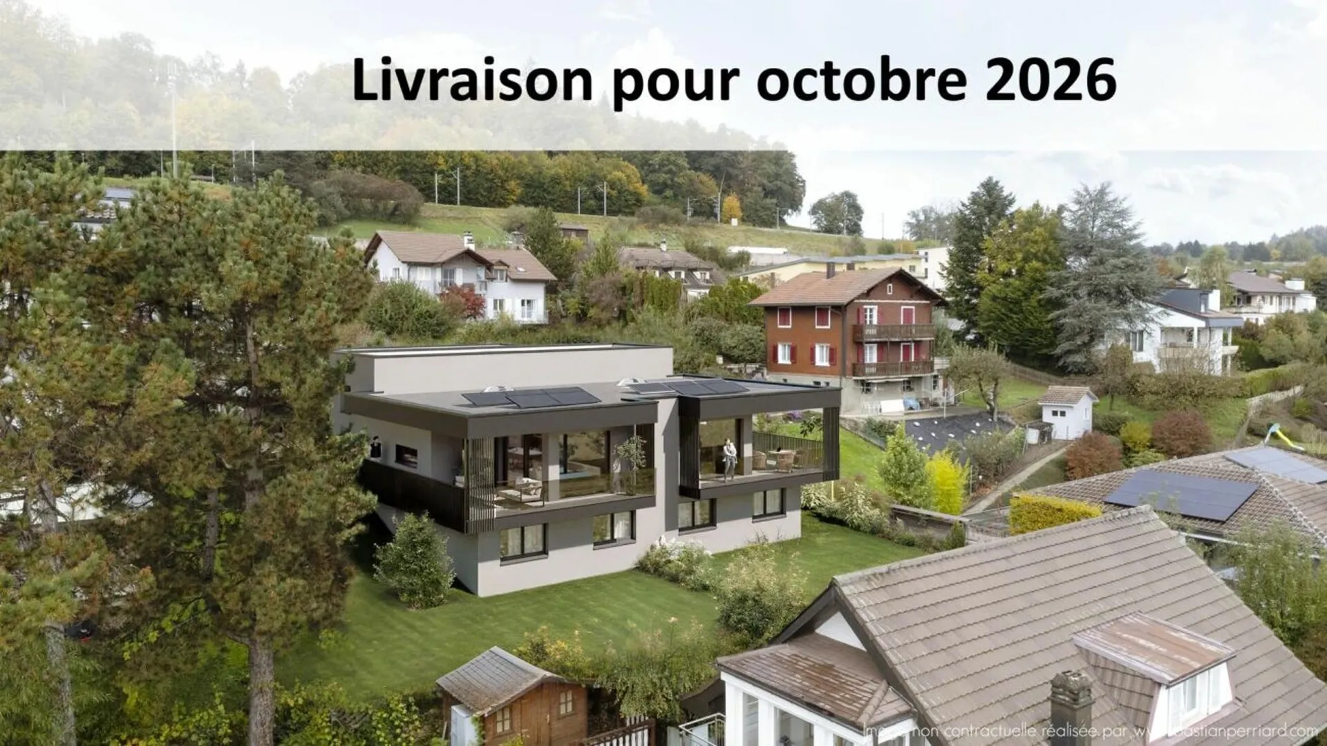 Villa jumelle 5.5 pièces à Matran