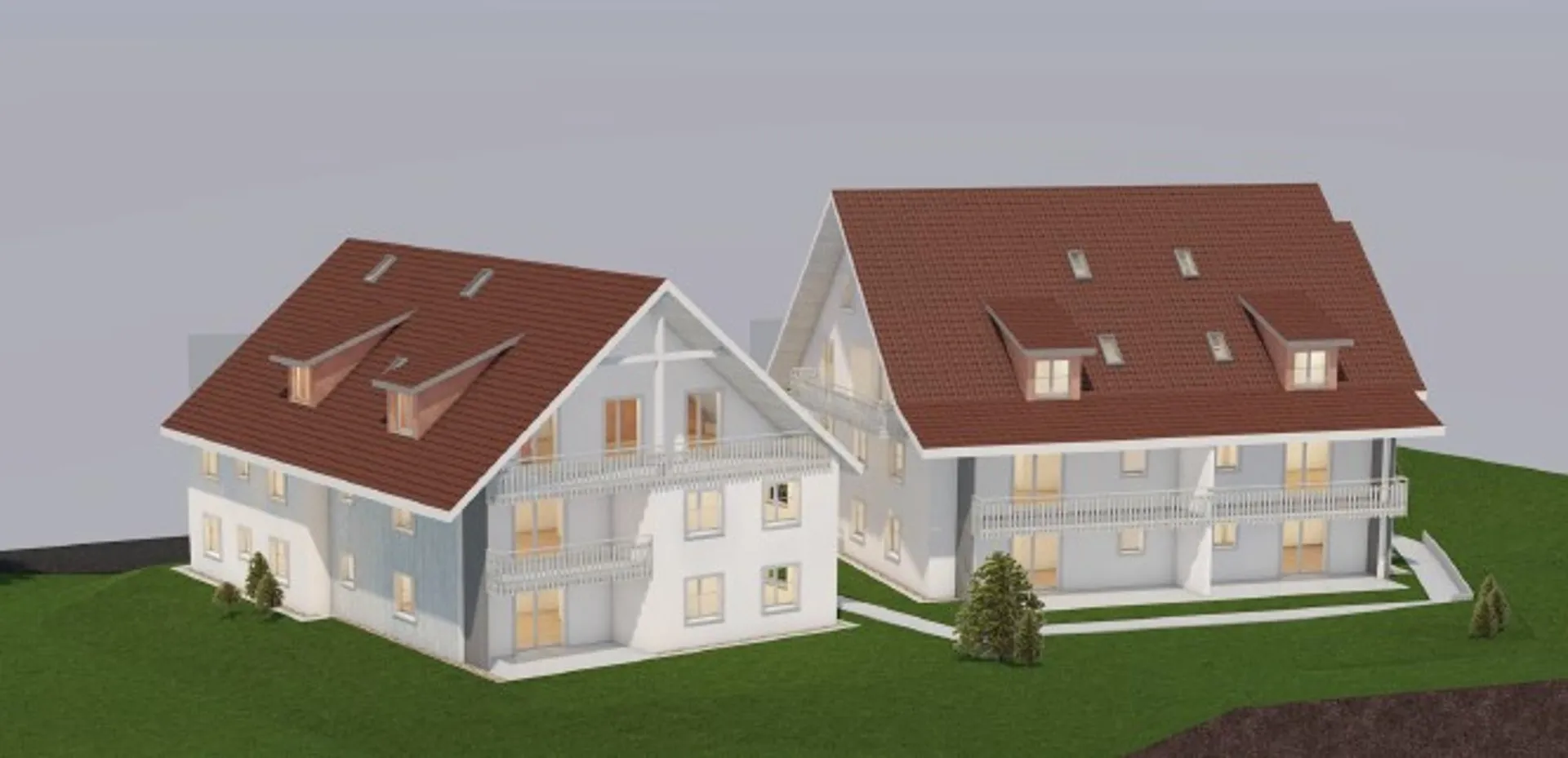 Moderne 5.5-Zimmer-Dach-Maisonette-Wohnung mit Balkon in Steinmaur