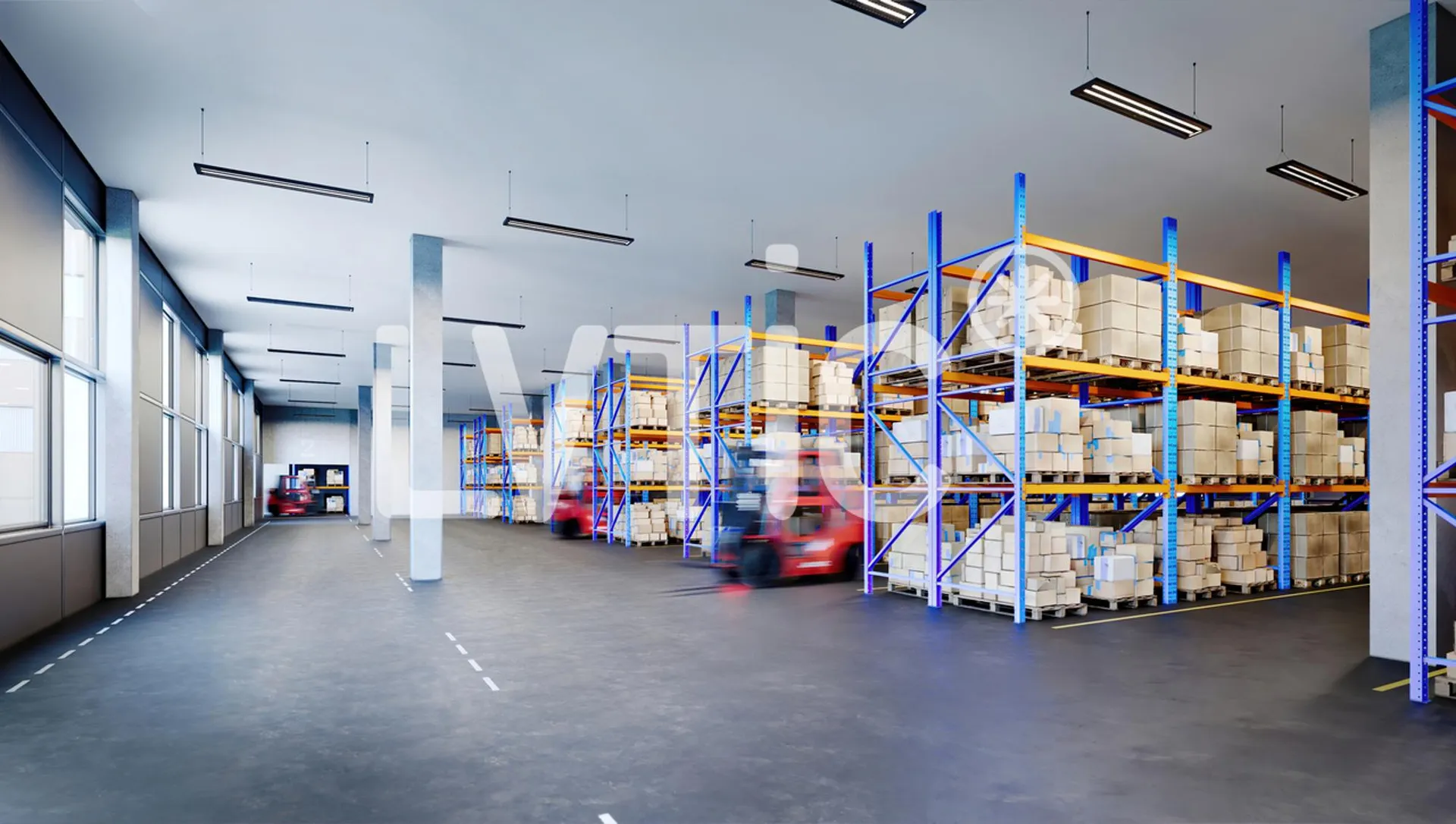 Production, dépôt, bureaux de 2500 m2 à louer à Bussigny