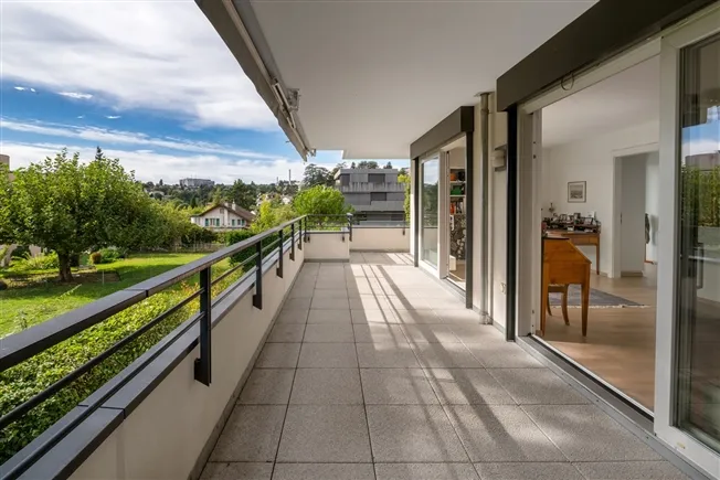 Prächtige Maisonette-Wohnung mit Terrasse und Garten