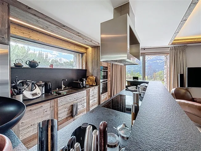 Außergewöhnliche Wohnung in Crans-Montana