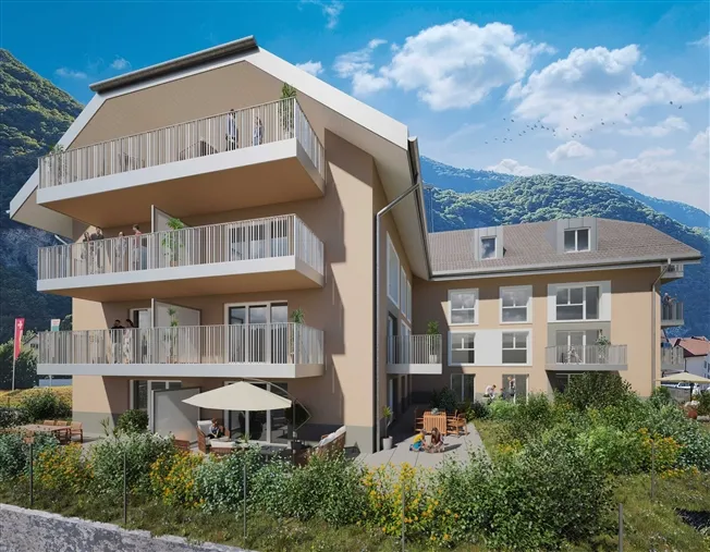 3.5 Zimmerwohnung in einer neuen Residenz.