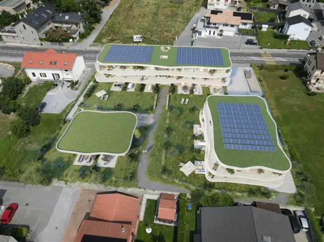 Penthouse mit 3,5 Zimmern in Vétroz