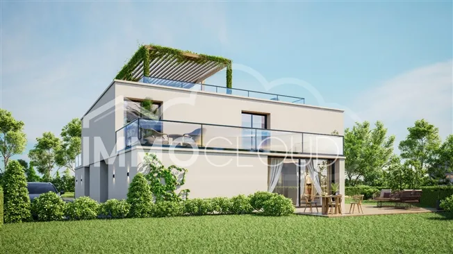 Villa mit Panoramadach – zwischen Weinbergen, See und Riviera