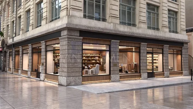 Rue de Lausanne – Arkaden von etwa 196 m²/PPE