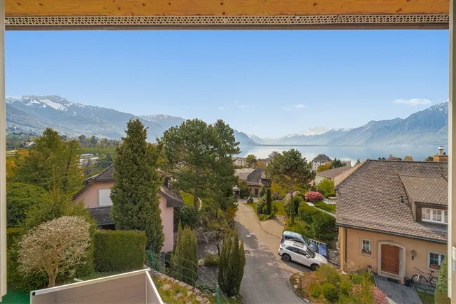 Beliebte Gegend, Wohnlage und Panoramablick auf den See