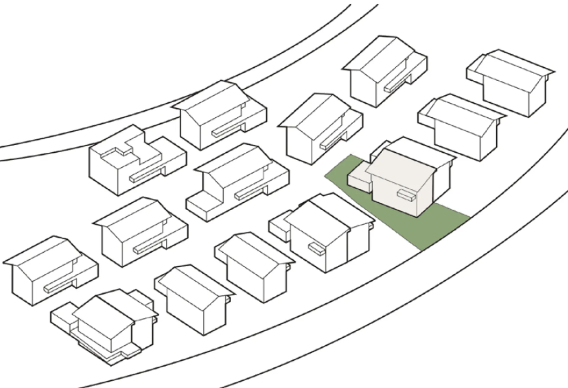 Neubau: Moderne Architektur in idyllischer Naturkulisse