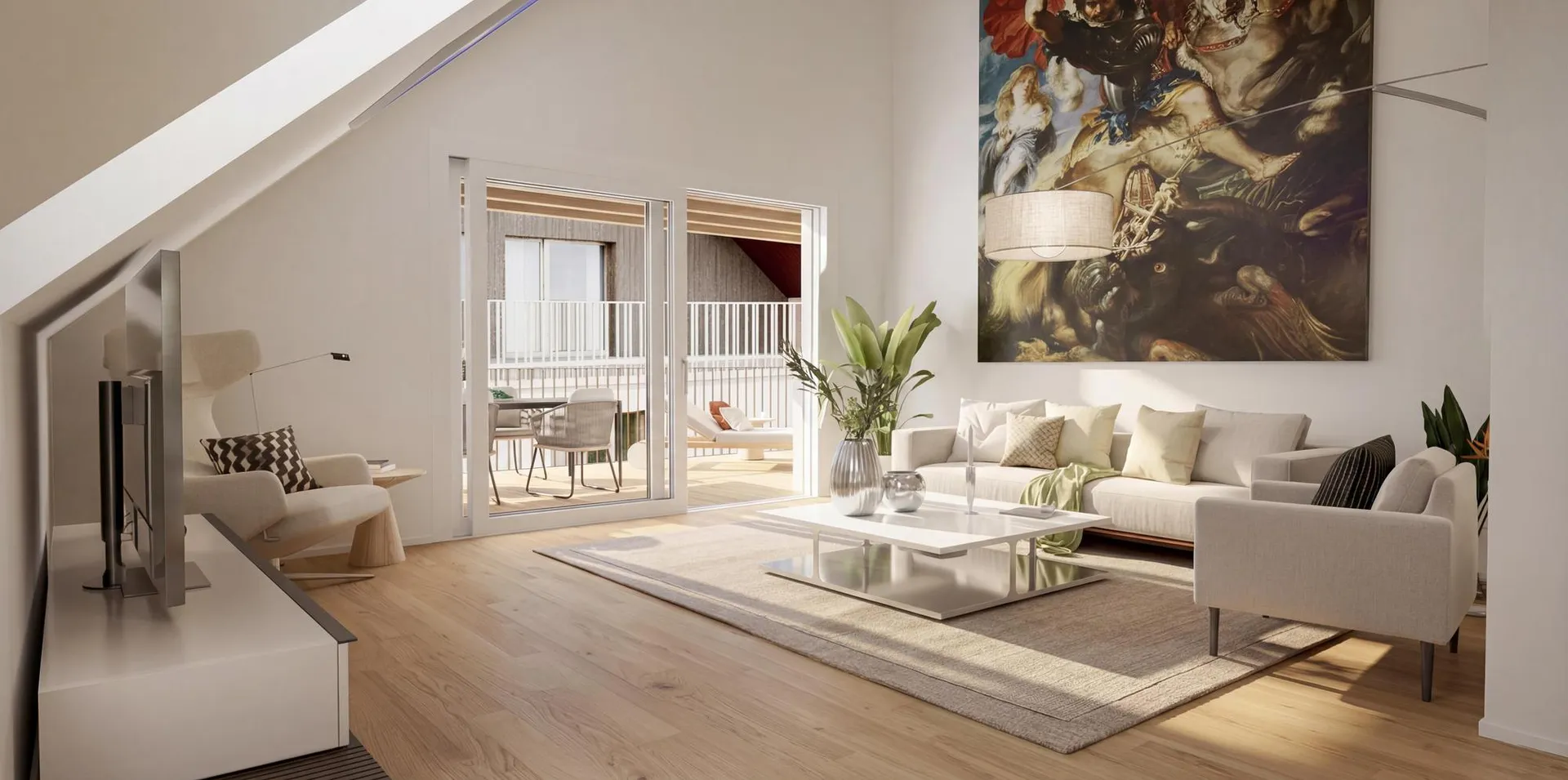 4,5-Zimmer-Neubau-Eigentumswohnung mit Weitblick in Lüterswil (Bucheggberg)