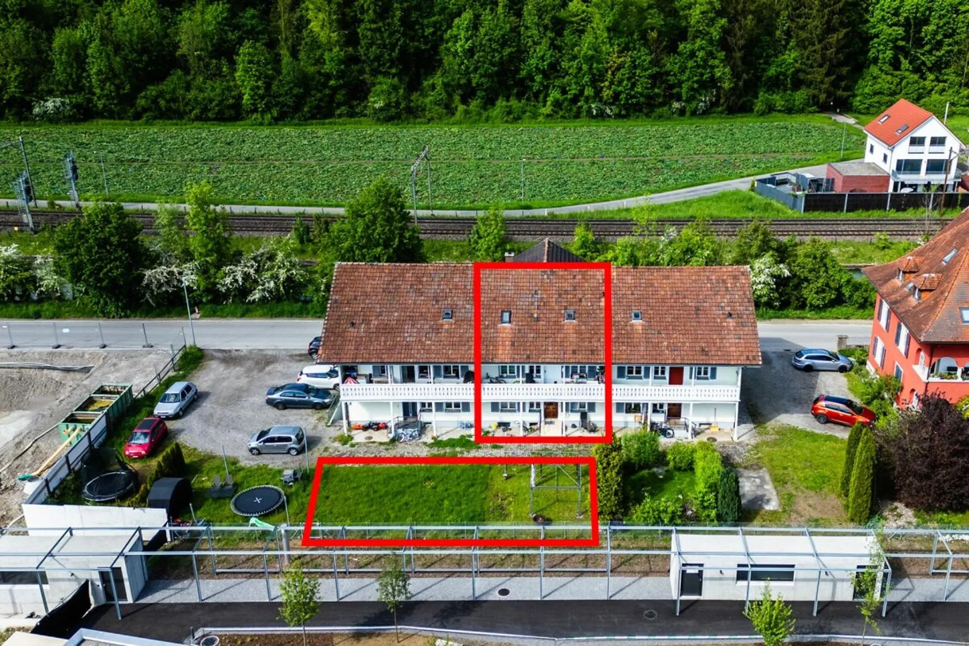 Einladender Hausteil in ruhiger, sonniger Lage