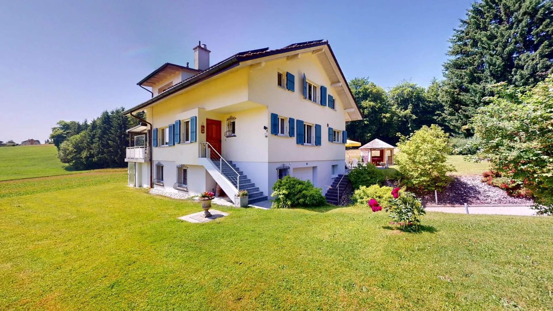 Une villa rare en pleine campagne, avec l’espace pour voir grand