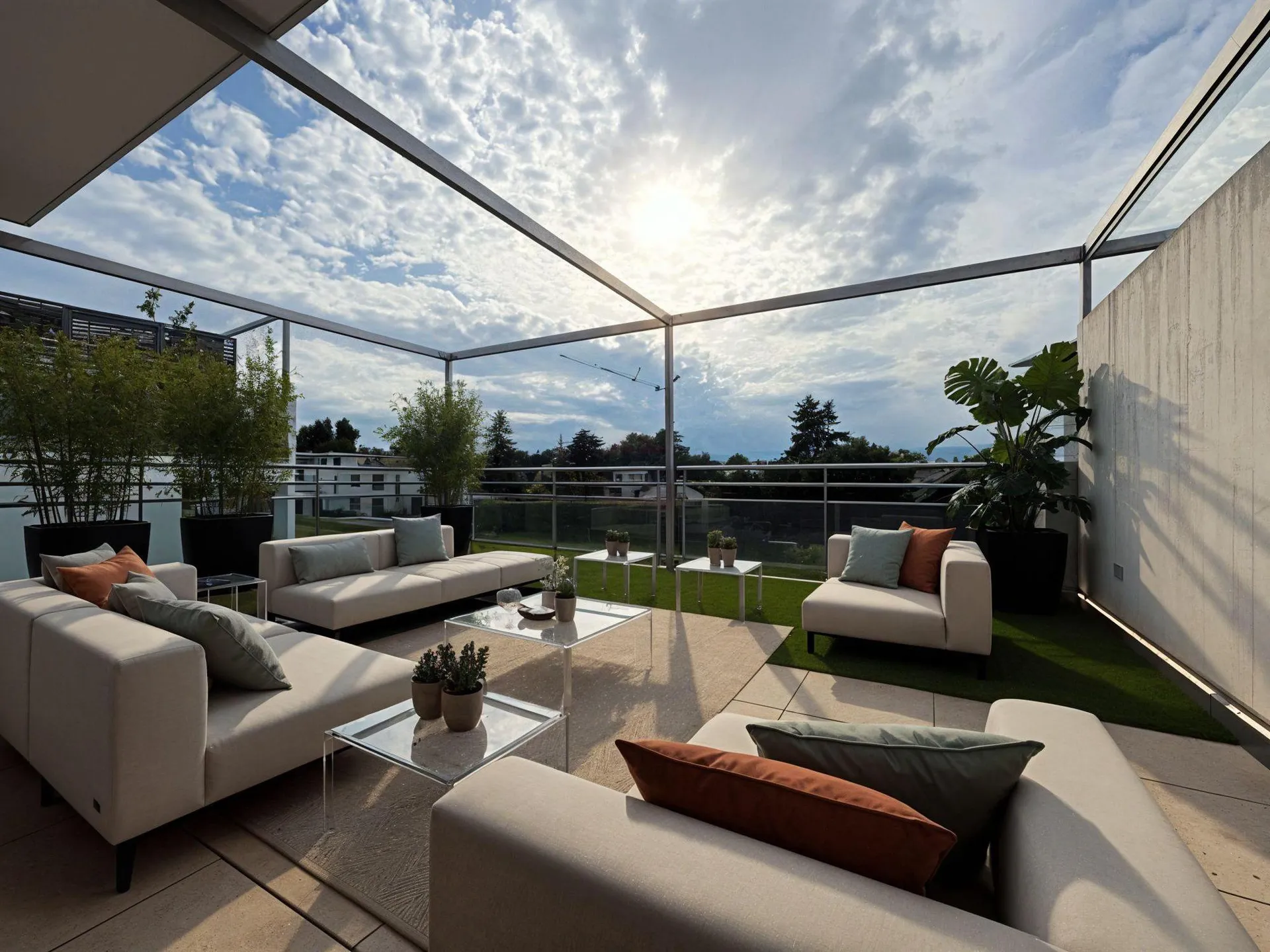 Prestigieux duplex de 170 m² PPEen attique avec terrasse spectaculaire
